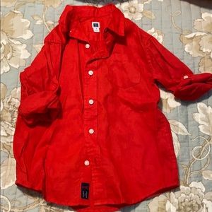 Linen button down shirt